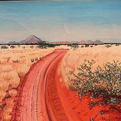 Namibie flamboyante, traces de vie